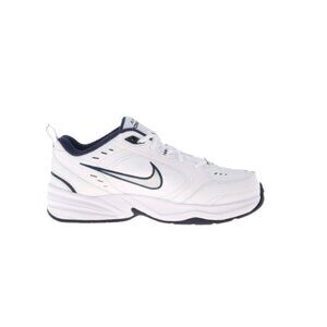 Nike Air Monarch IV Men's Training Shoes | White/Metallic Silver